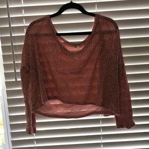 Cropped sweater